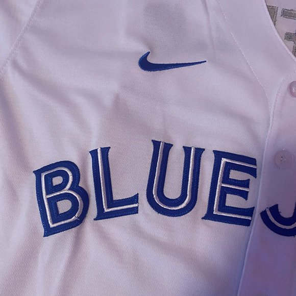 Vladimir Guerrero Jr Baseball Jersey 27# Toronto Blue Jays Jersey Nike MLB White - Picture 4 of 11